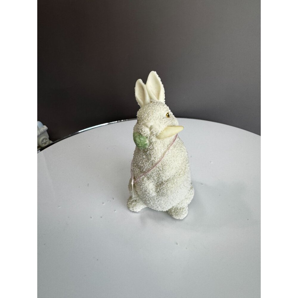 Dept 56 Snowbabies Easter Bunny Suit Figurines Lot of 5 Bisque Porcelain - Picture 12 of 13